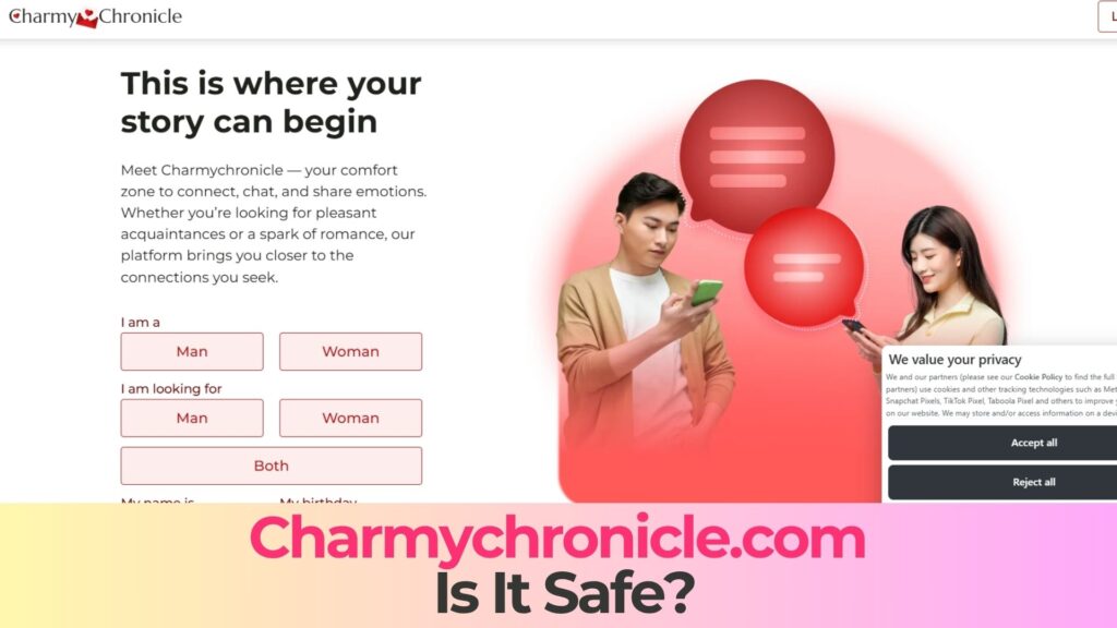 charmychronicle.com is it safe