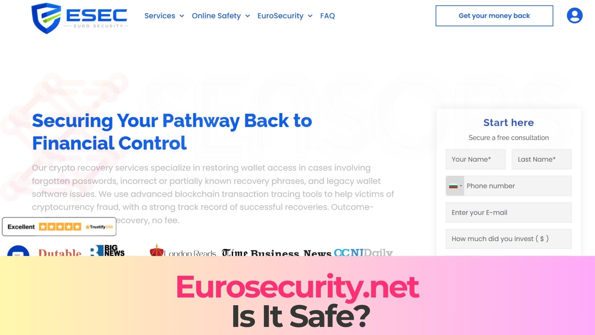 Eurosecurity.net – Is het veilig?? [Oplichting controleren] - Hoe ...