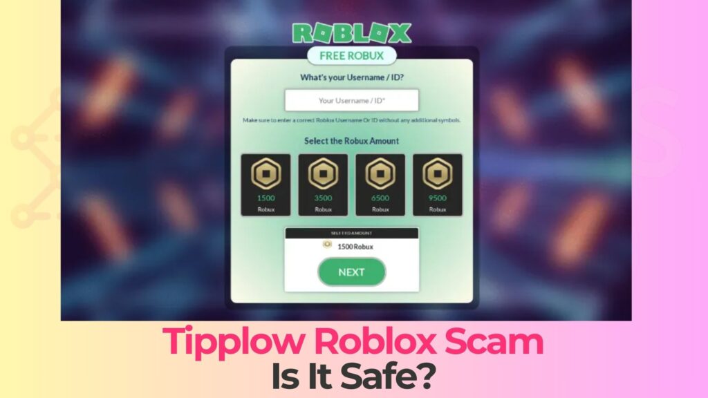 Tipplow Roblox Scam
