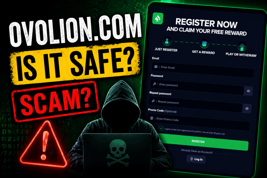 
Ovolion.com - Is It Safe [ScamMalware Check]