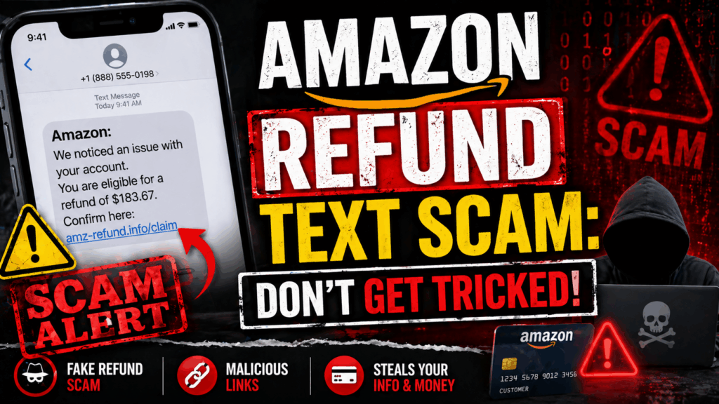 amazon refund text scam removal guide