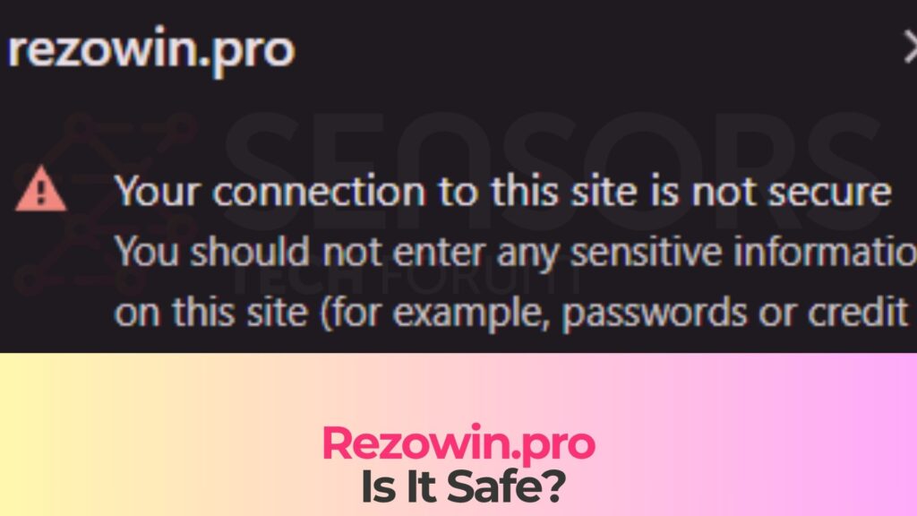 rezowin.pro is it safe