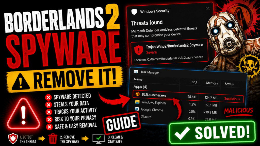 Borderlands 2 Spyware - How to Remove It [Guide]