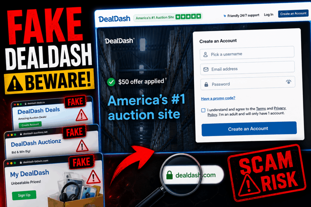 deal dash scam is it isafe 
