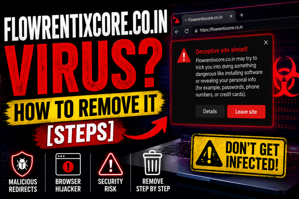 Flowrentixcore.co.in Virus - How to Remove It
