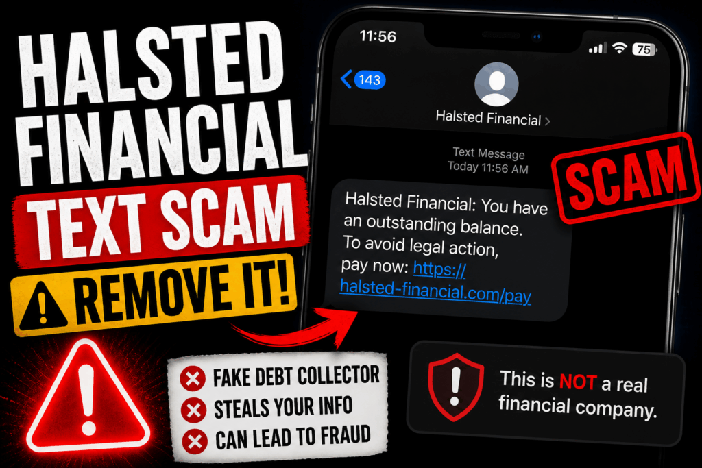 Halsted-Financial-Text-Scam-Removal-Guide