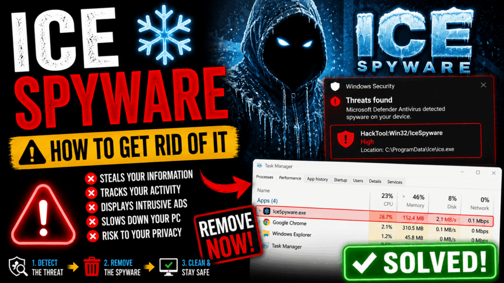 Ice Spyware - How to Get Rid of It