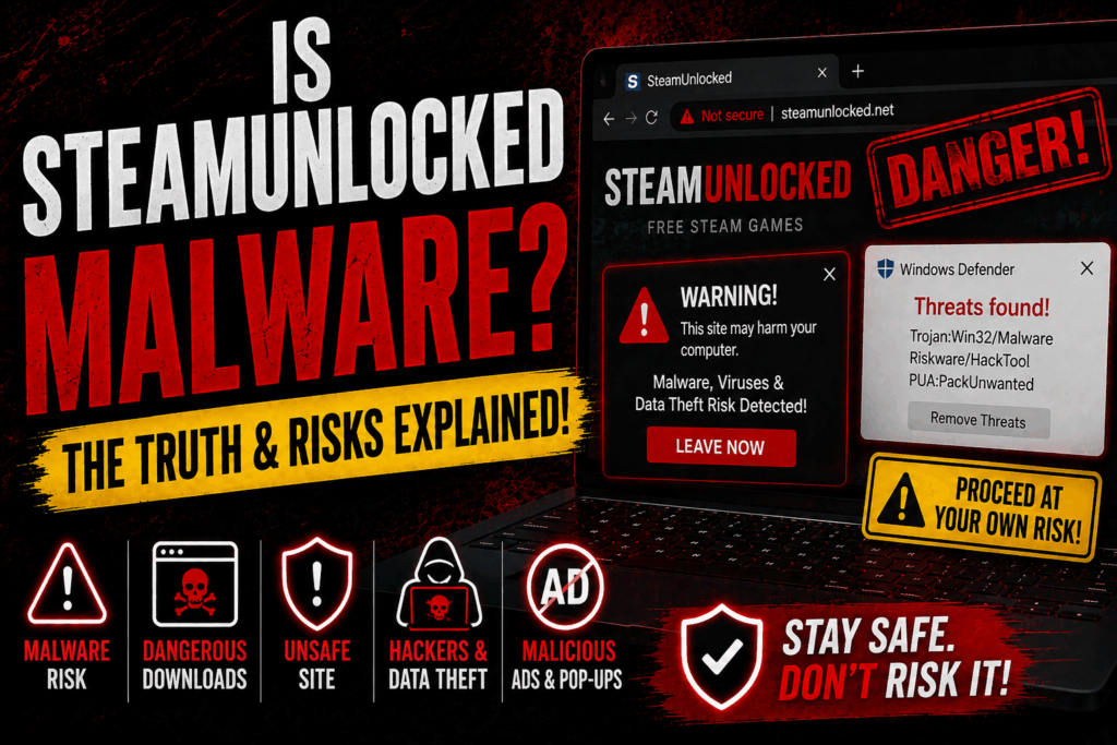 Is Steamunlocked Malware?