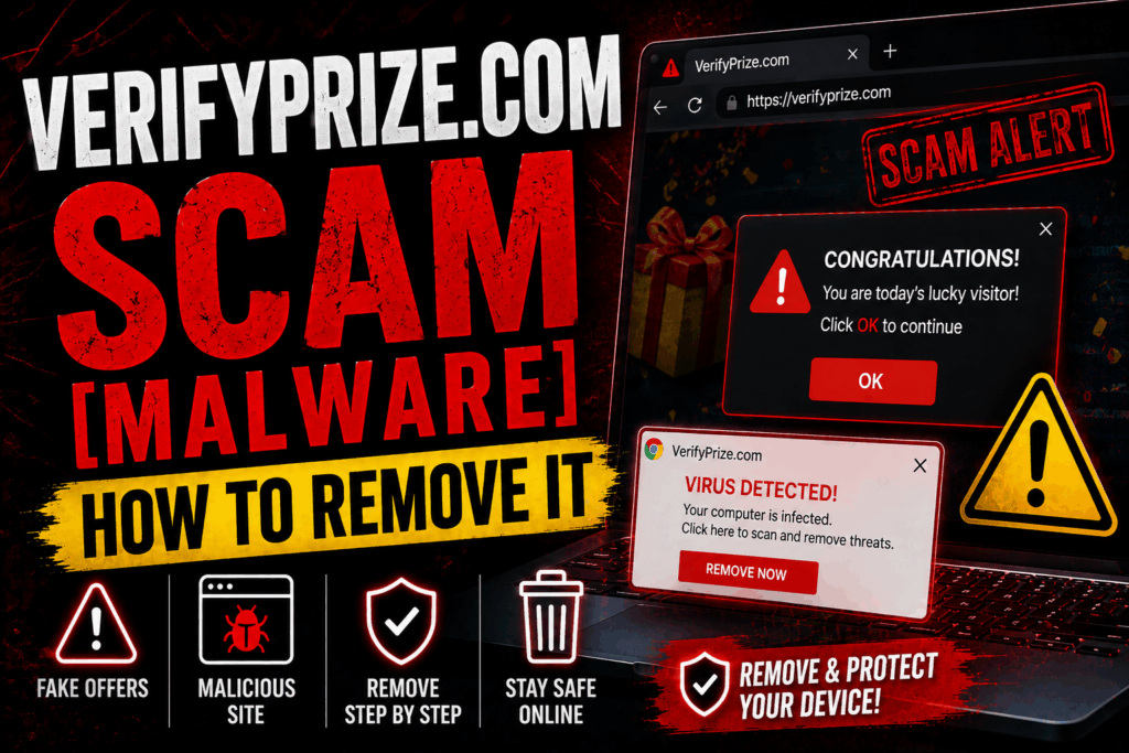 verifyprice.com scam malware 