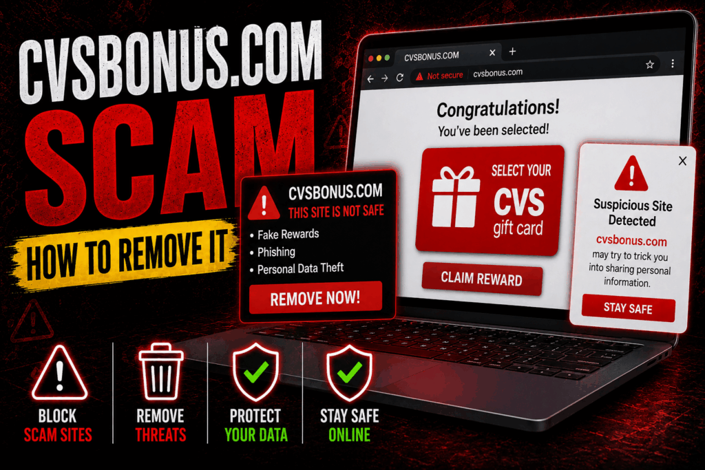 Cvsbonus.com Scam - How to Remove It