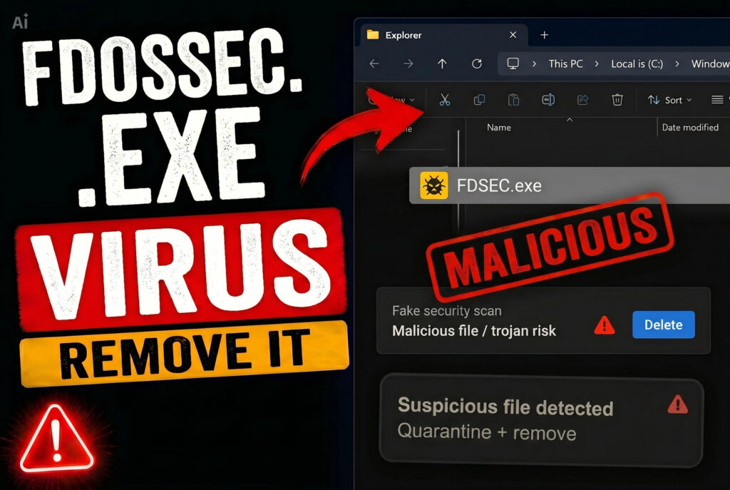 fdsec.exe virus removal