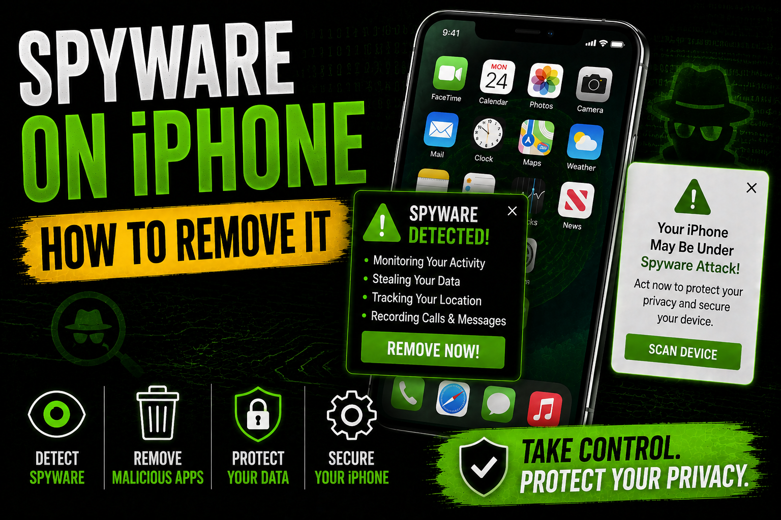 Spyware on iPhone - How to Remove It
