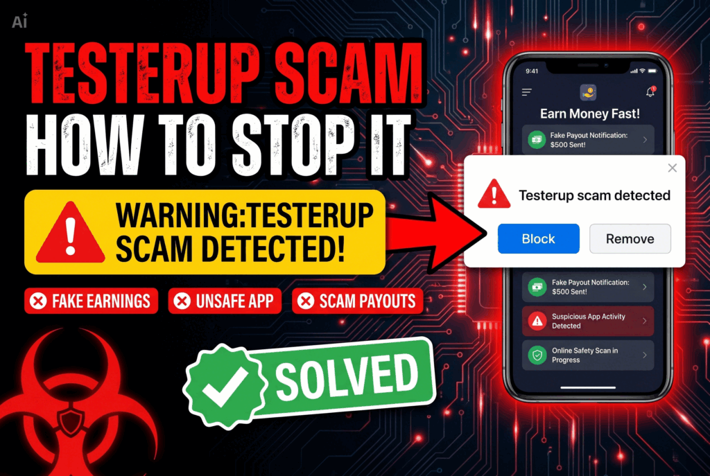testerup scam
