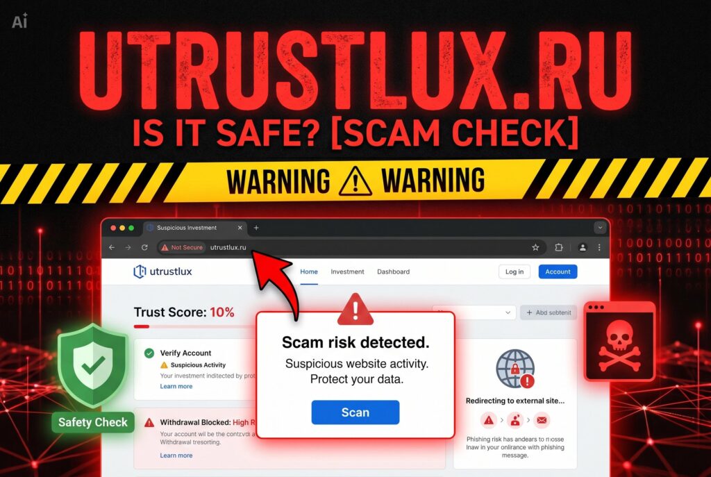 utrustlux.ru scam removal