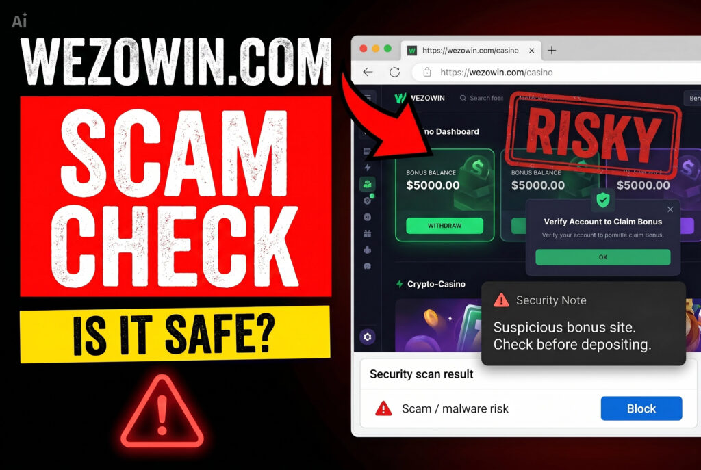 Wezowin.com - Is It Safe? [Scam/Malware Check]