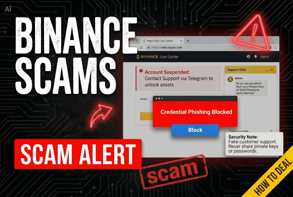 binance scams