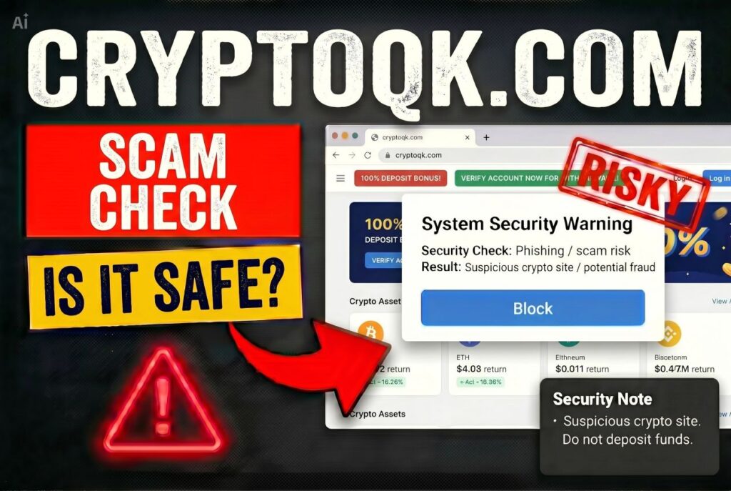 cryptoqk.com is it safe