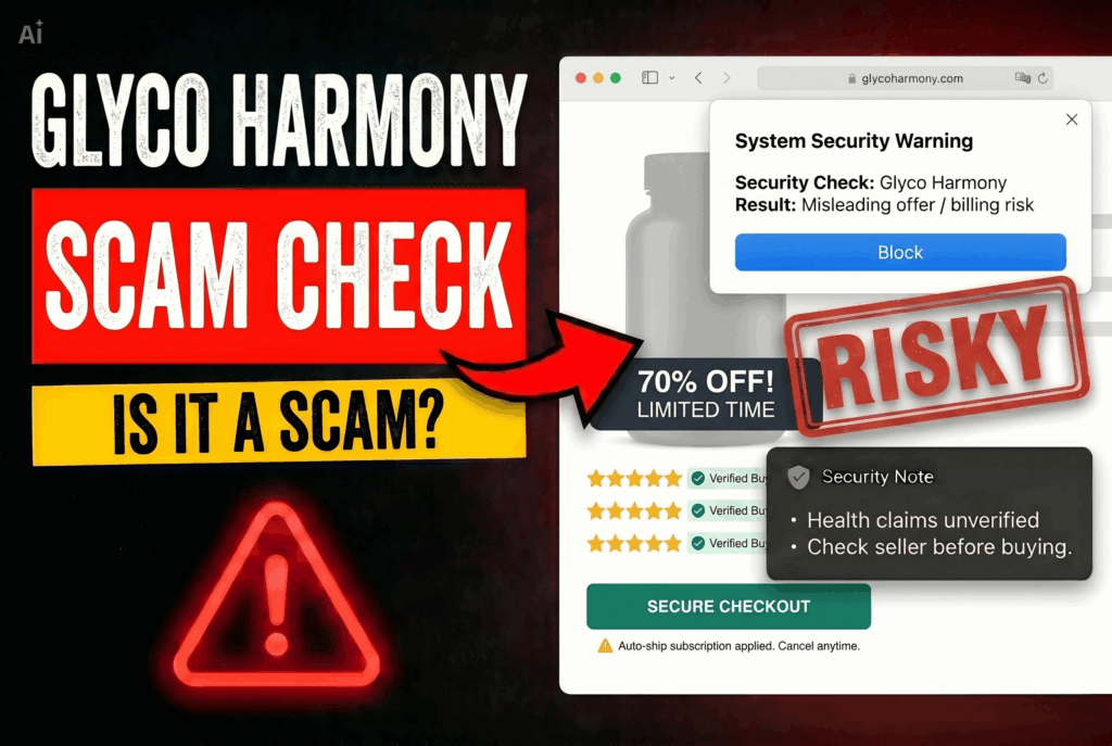 glyco harmony scam