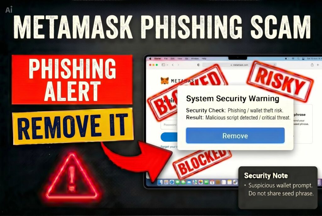 metamask phishing scam