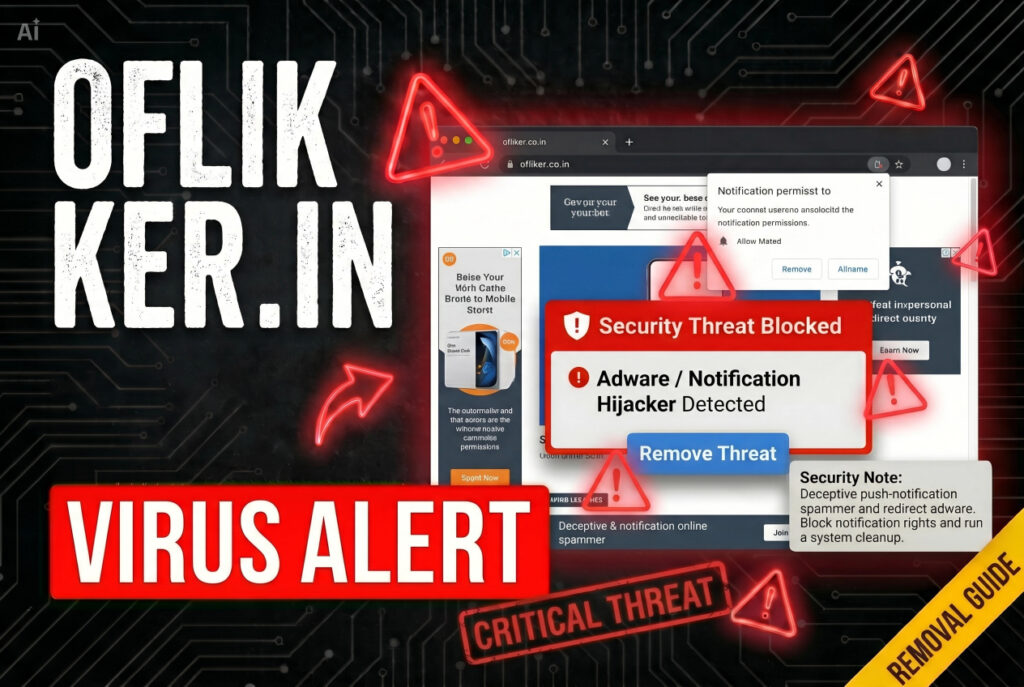 Ofliker.co.in Virus - Removal Steps