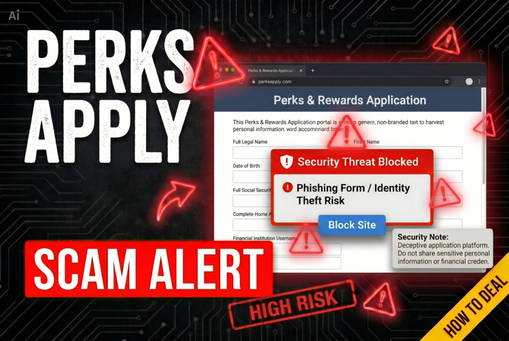 Perksapply.com Scam - How to Deal With It?
