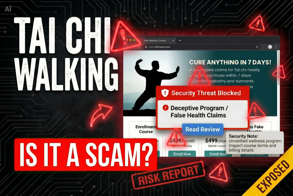 tai chi walking scam