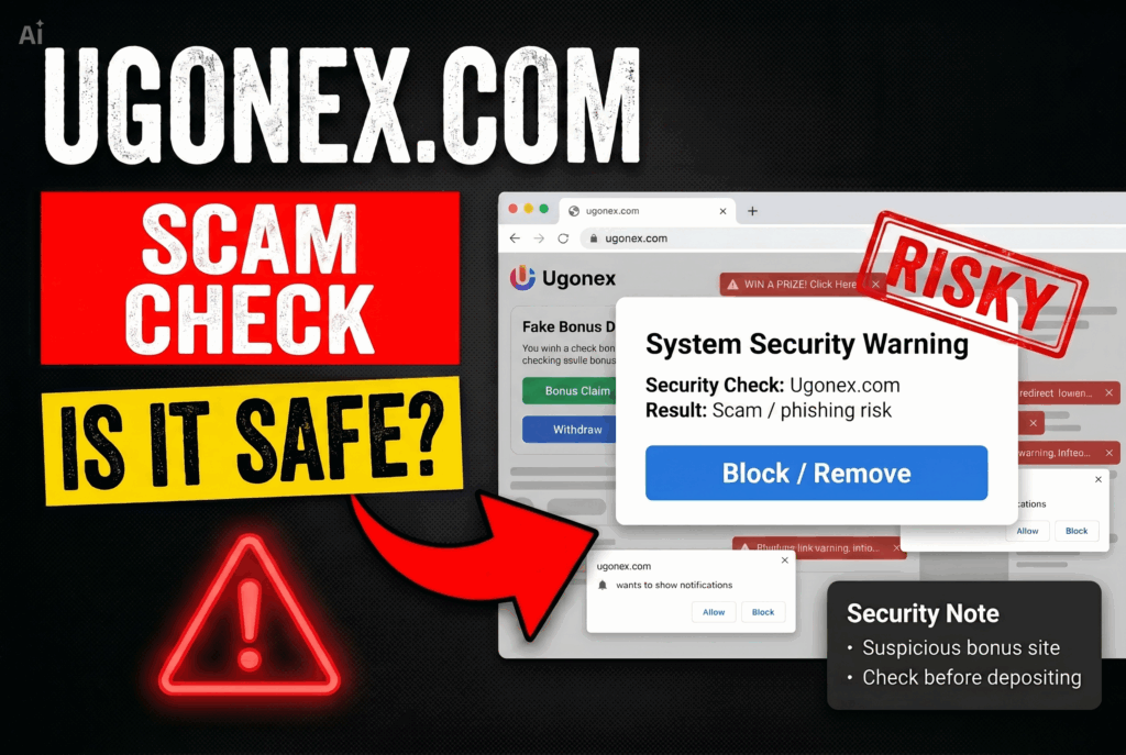 Ugonex.com - Is It Safe? [Scam Check]