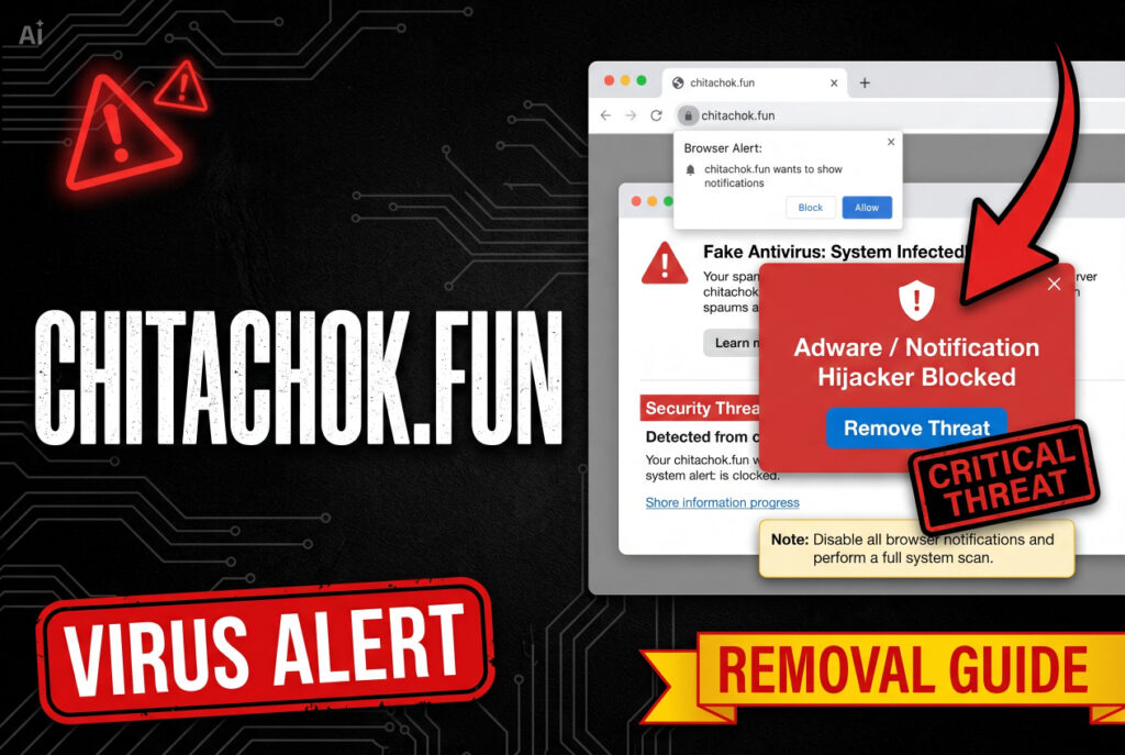 Chitachok.fun Virus Pop-ups - Removal Guide