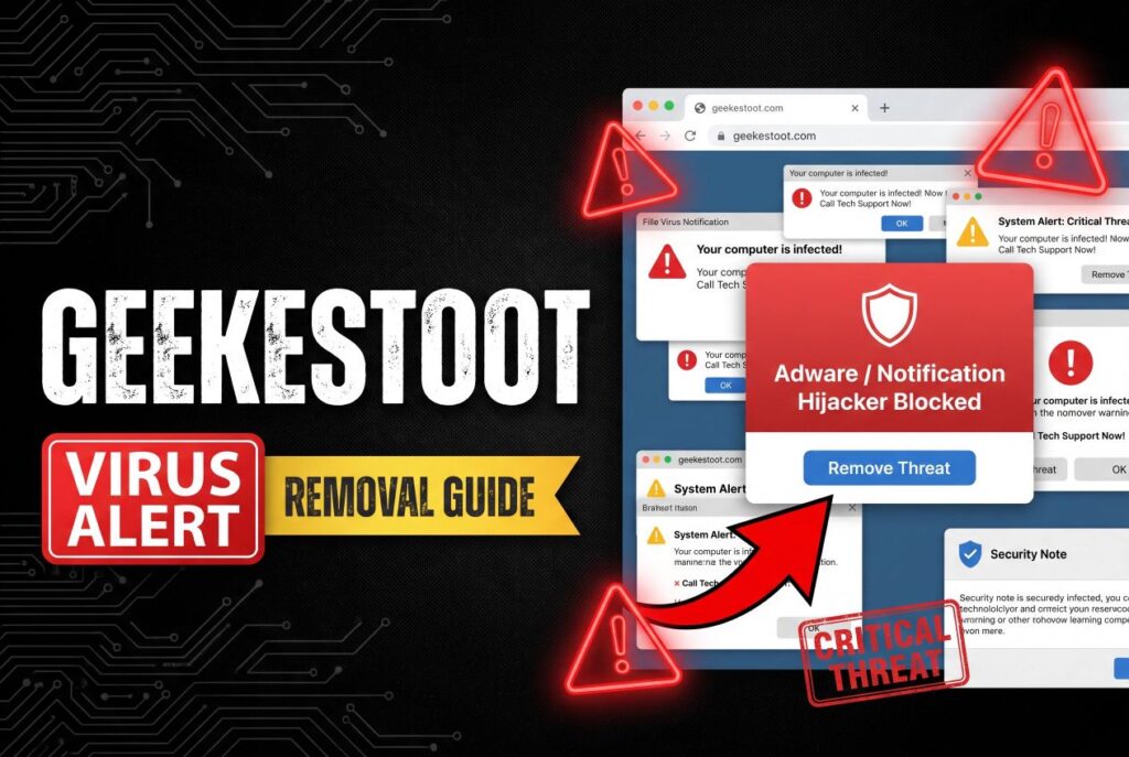 Geekestoot.com Pop-ups Virus - Removal Guide