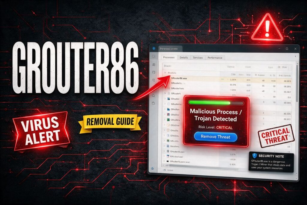 GRouter86.exe Virus Process - Removal Guide