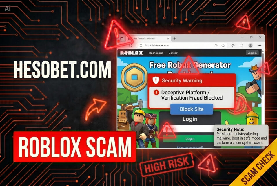 Hesobet Com Roblox Scam How To Deal With It Hesobet Com Roblox Scam Article Hero 956x641 