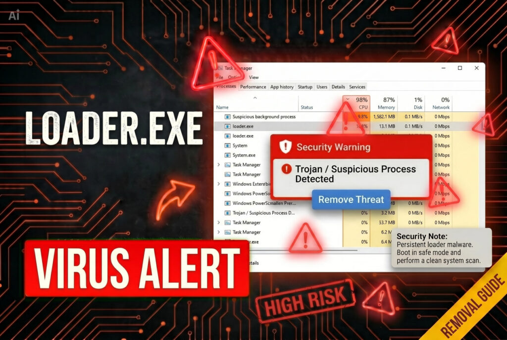 loader.exe virus removal guide