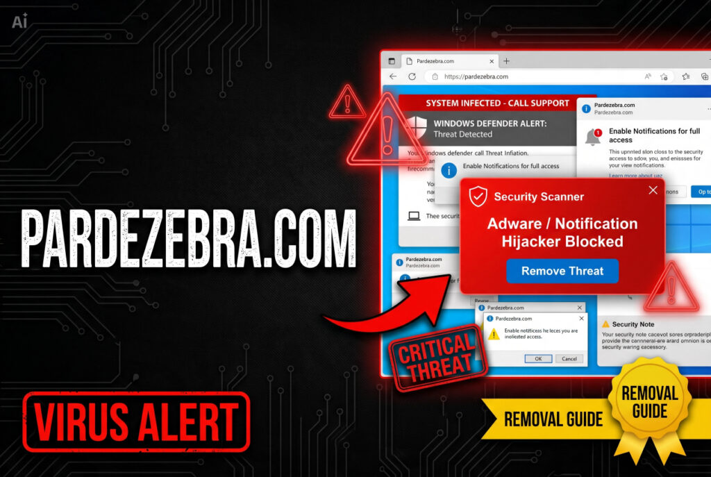 Pardezebra.com Pop-ups Virus - Removal Guide [Fix]