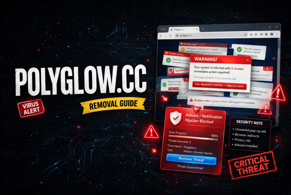 Polyglow.cc Pop-ups - How to Remove It [Fix]