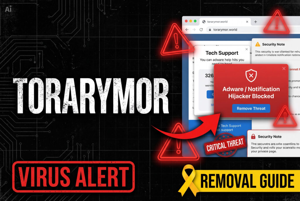 Torarymor.world Pop-ups - Removal Guide
