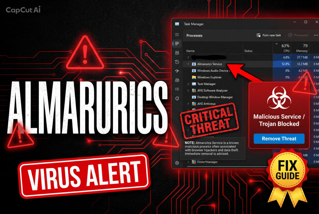 Almarurics Service Virus - How to Remove It [Solved]