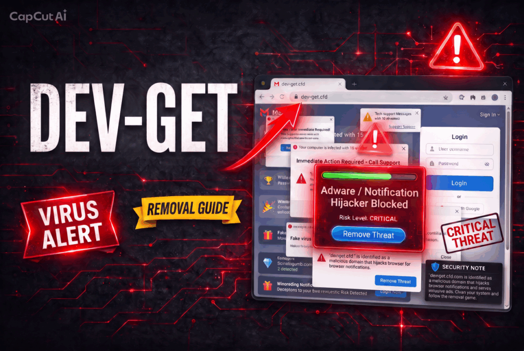 Dev-get.cfd Pop-Ups Virus - Removal Guide