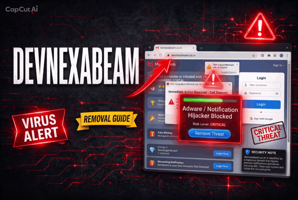 Devnexabeam.co.in Pop-ups Virus - Removal Steps [Fix]
