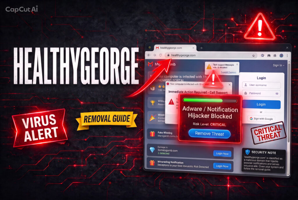 Healthygeorge.com Pop-ups Virus - Removal Guide