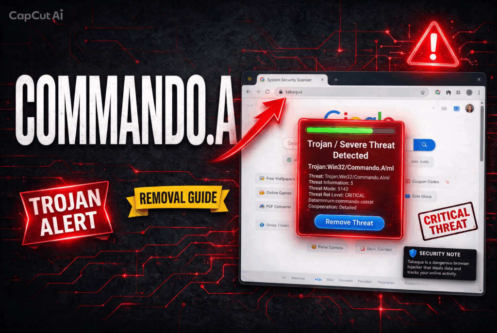 Trojan:Win32/Commando.A!ml - How to Remove It