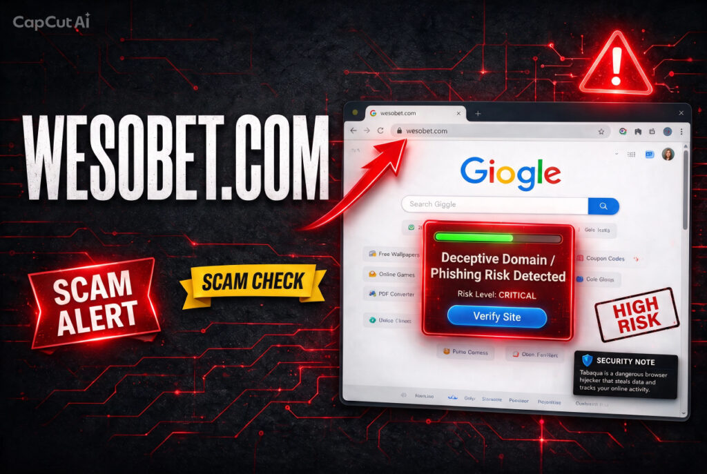 Wesobet.com - Is It Safe? [Scam/Malware Check]