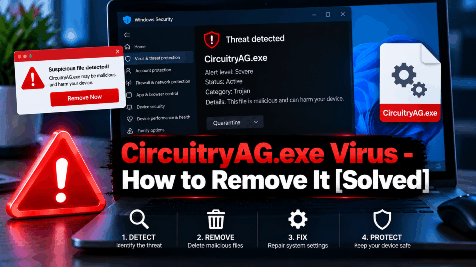 CircuitryAG.exe-Virus - So entfernen Sie [gelöst]
