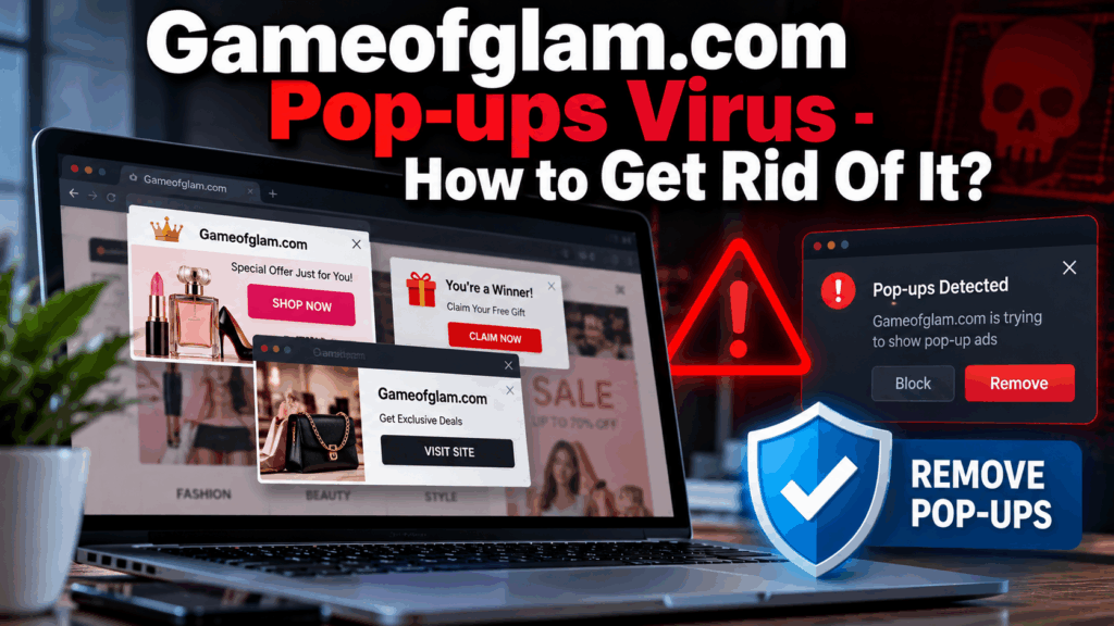 Gameofglam.com Pop-ups Virus - How to Get Rid Of It?