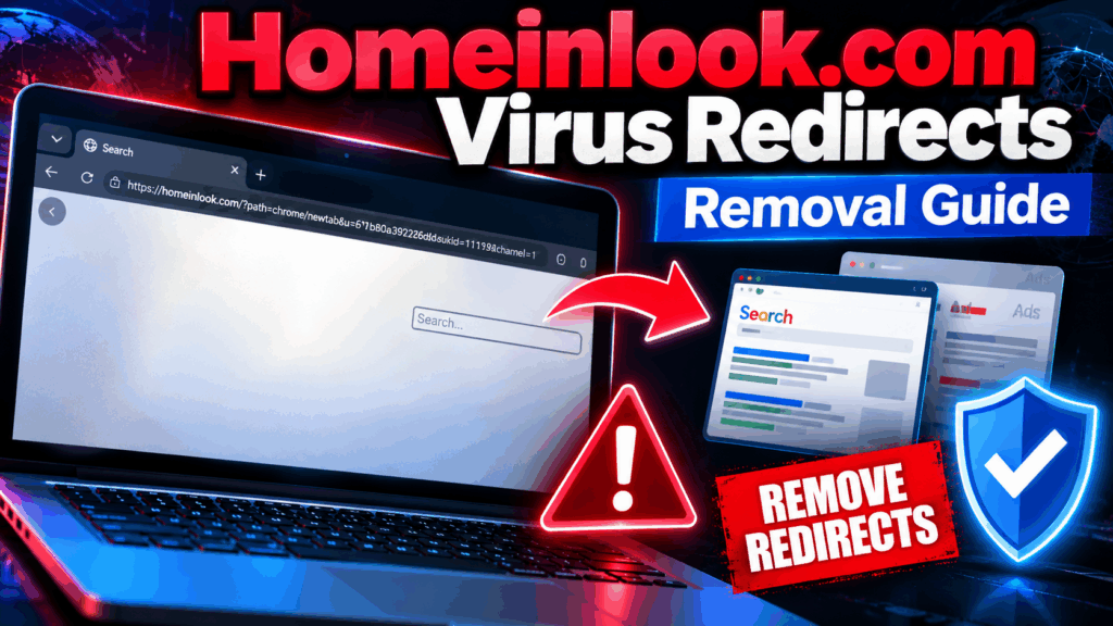 Homeinlook.com Virus Redirects - Removal Guide