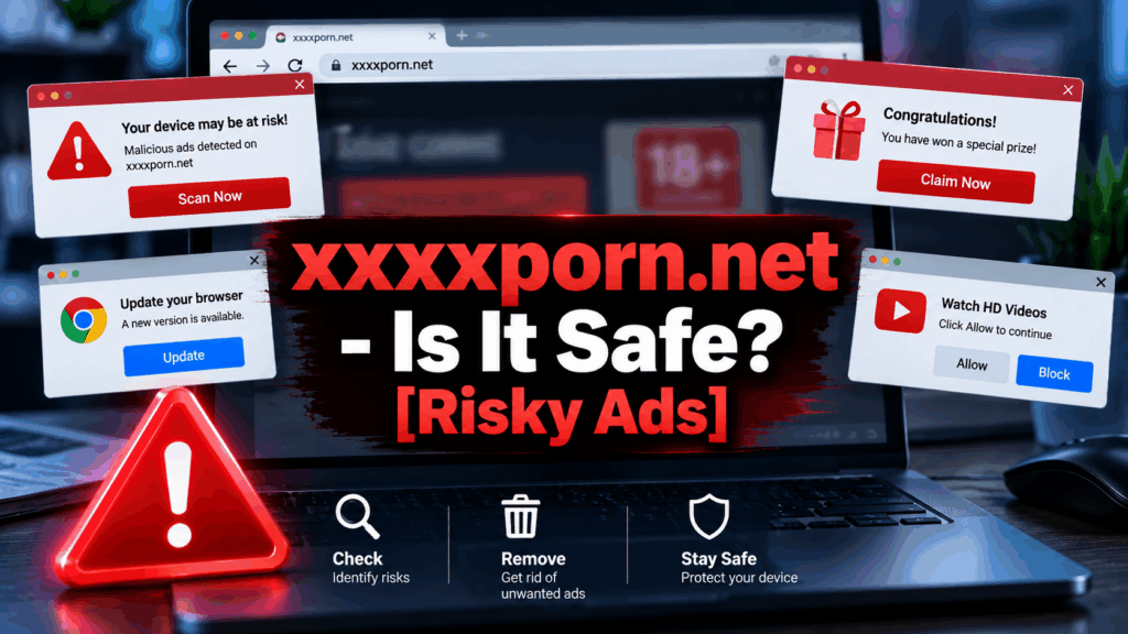 xxxxporn.net - Is It Safe? [Risky Ads]