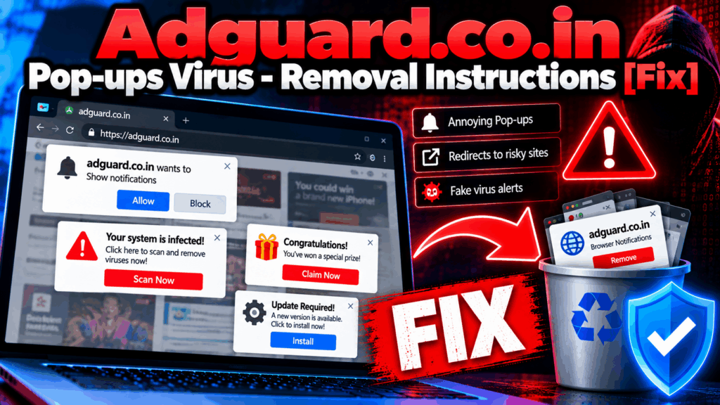 Adguard.co.in Pop-ups Virus - Removal Instructions [Fix]