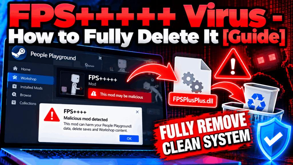 FPS+++++ Virus - How to Fully Delete It [Guide]