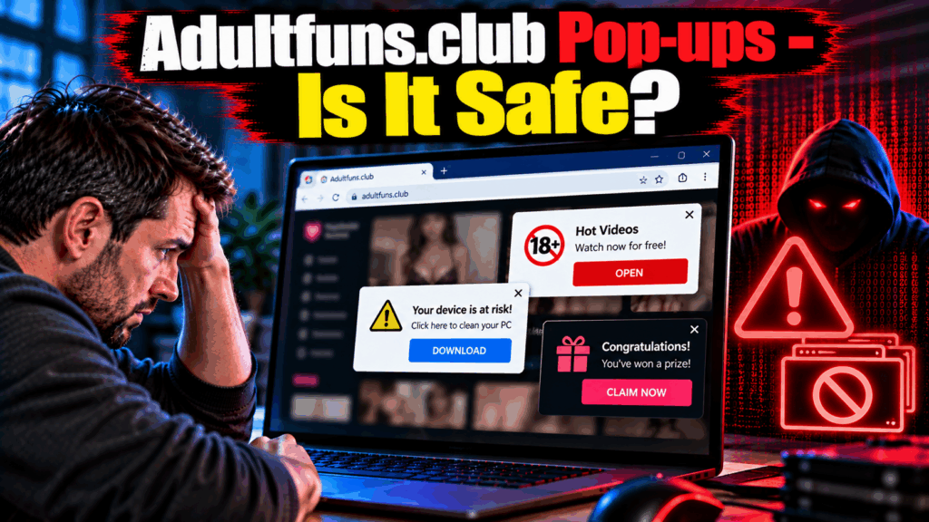 Adultfuns.club Pop-ups - Is It Safe?