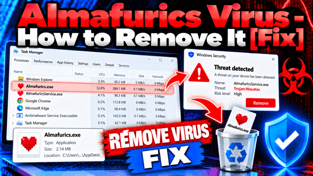 Almafurics Virus - How to Remove It