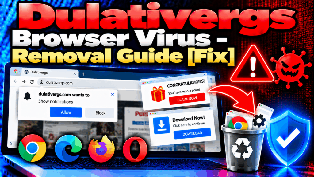 Dulativergs Browser Virus - Removal Guide [Fix]